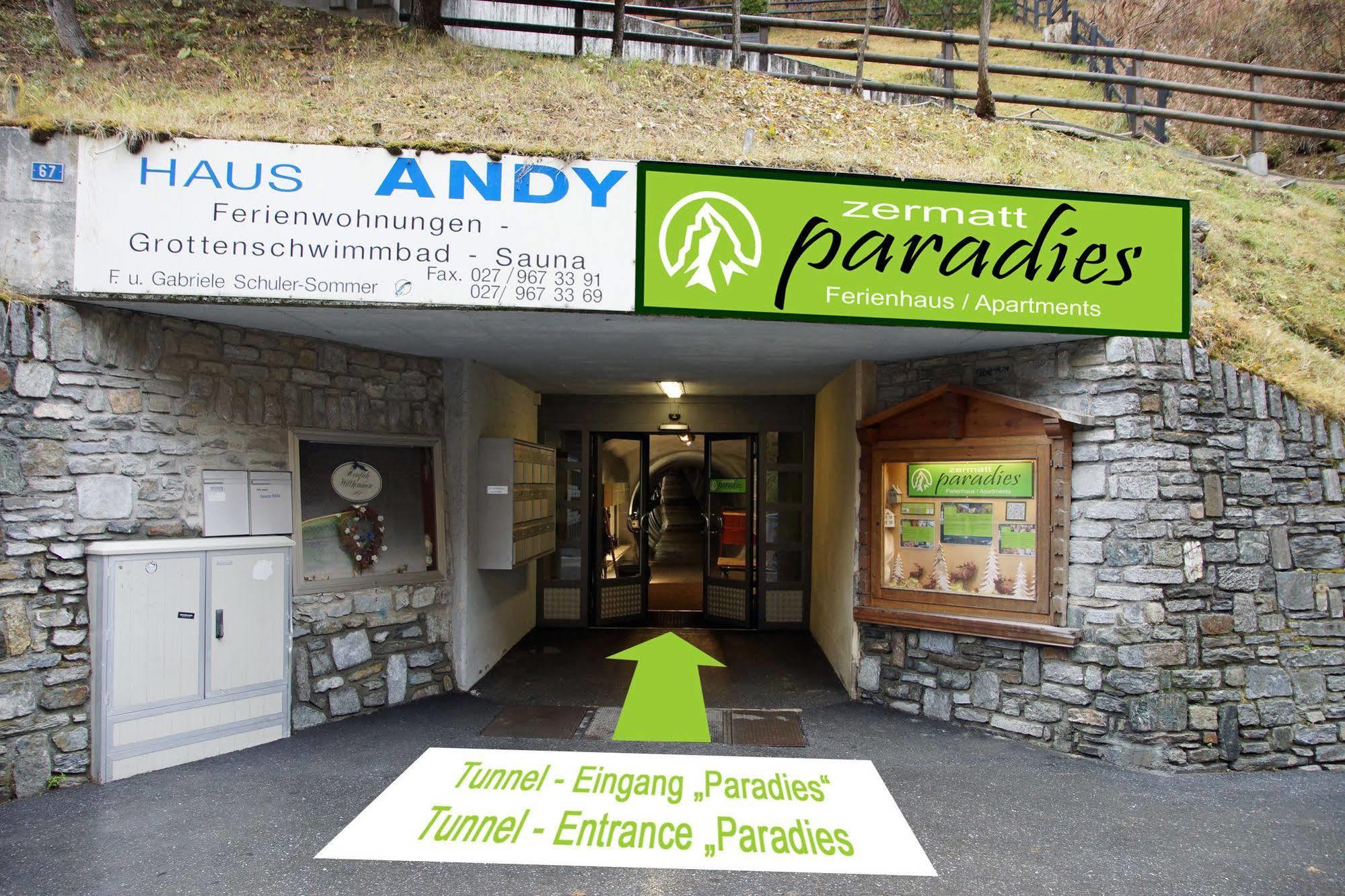 Appartements Zermatt Paradies Экстерьер фото